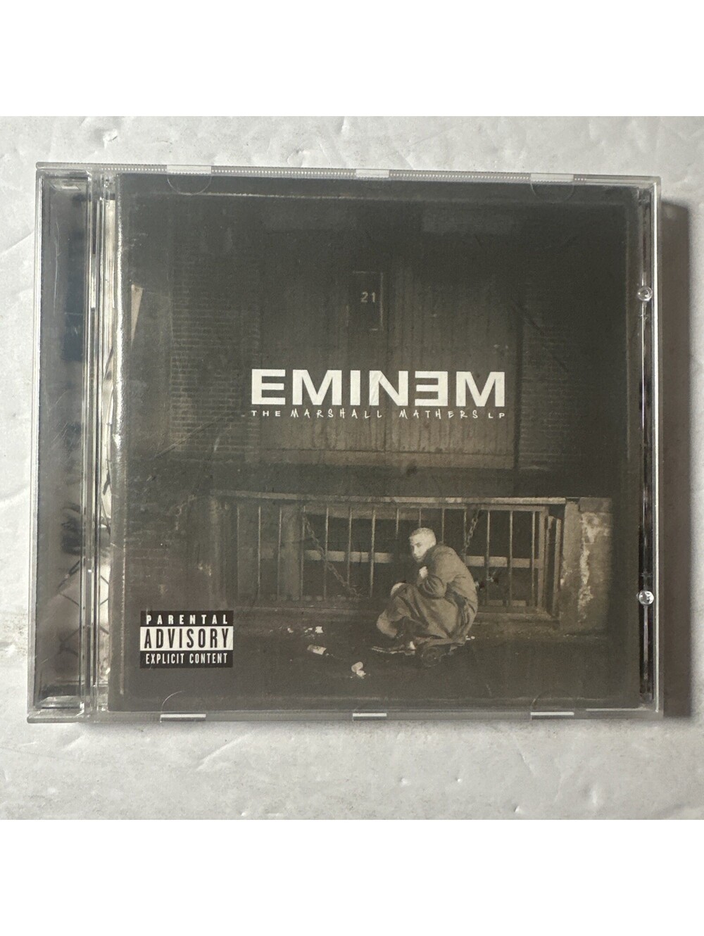 Eminem – The Marshall Mathers LP CD 2000 Hip Hop Aftermath Fetal Cover